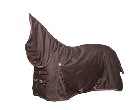 WAHLSTEN SLUSH 600D + 150G FULLNECK TURNOUT RUG, BROWN